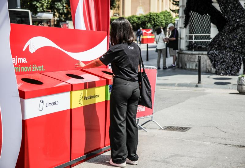 Više od 19 tona odvojeno prikupljenog otpada za recikliranje na Sarajevo Film Festivalu kroz Coca-Colin projekat
